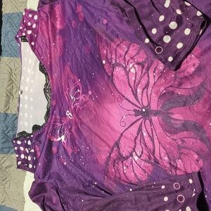 Women's open shoulder top